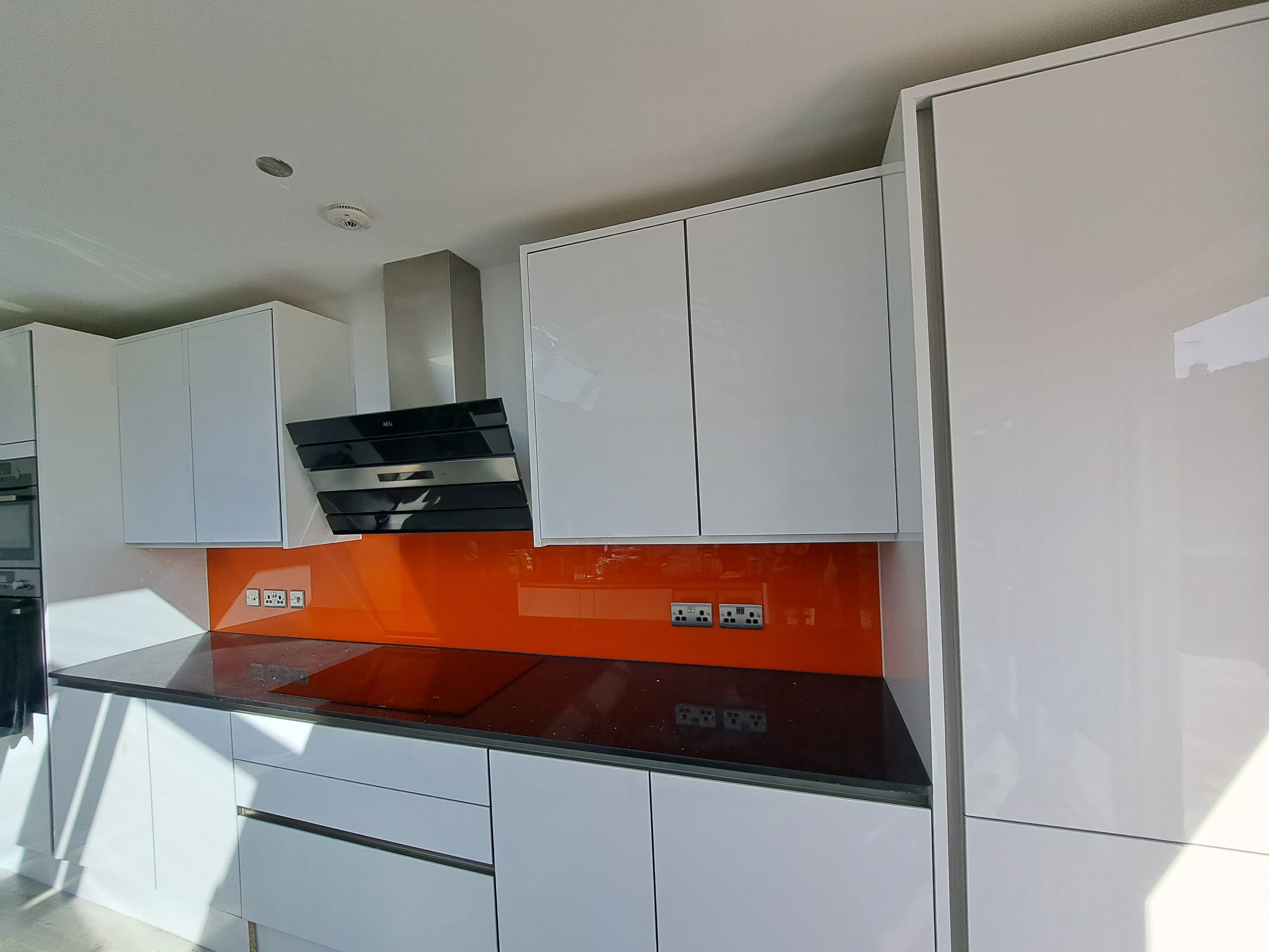 Bespoke Glass Splashback Huntingdon