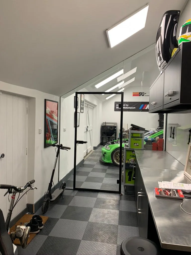 Glass door Garage Cambridge