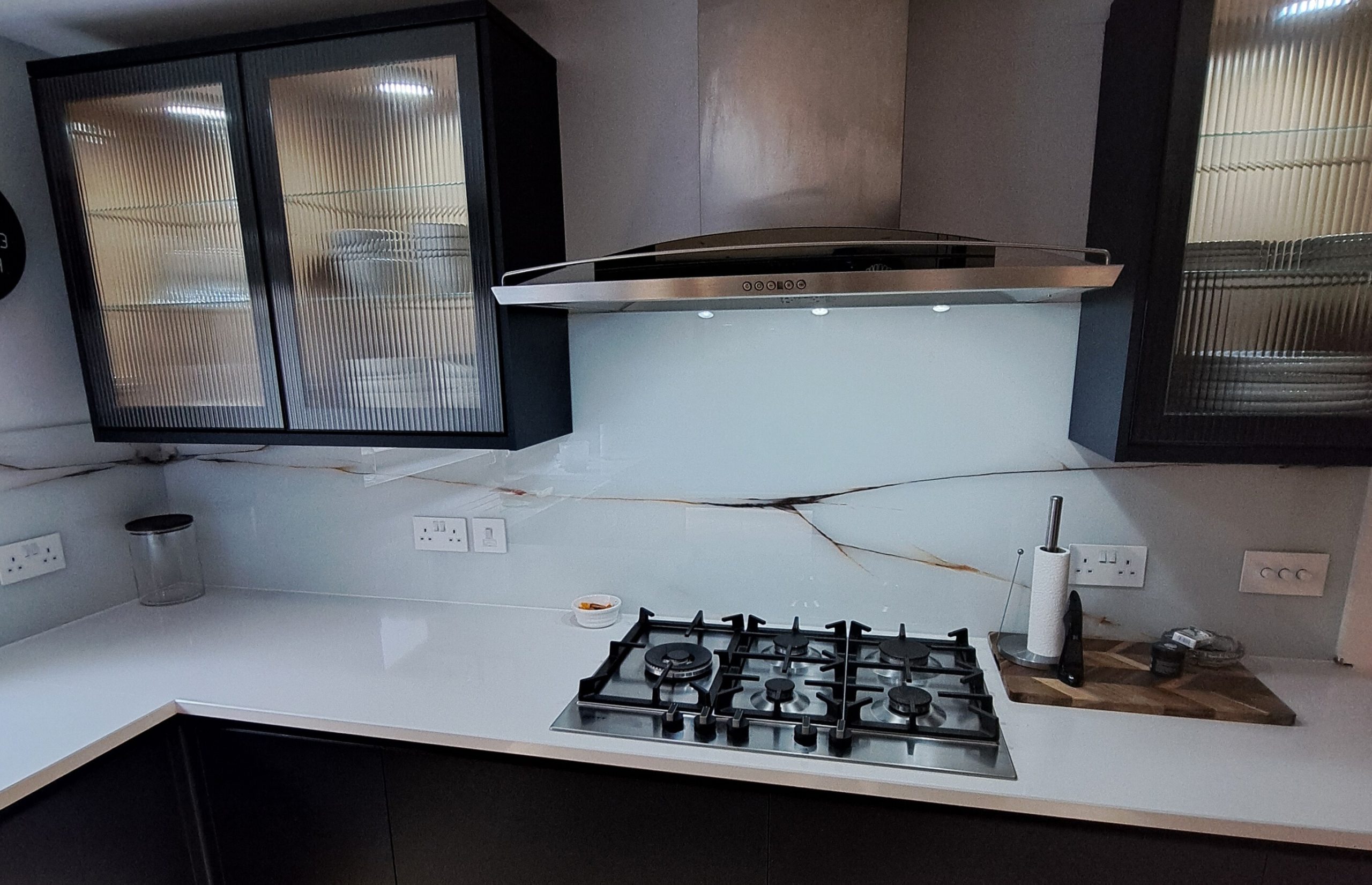 Printed image splashback Cambridge