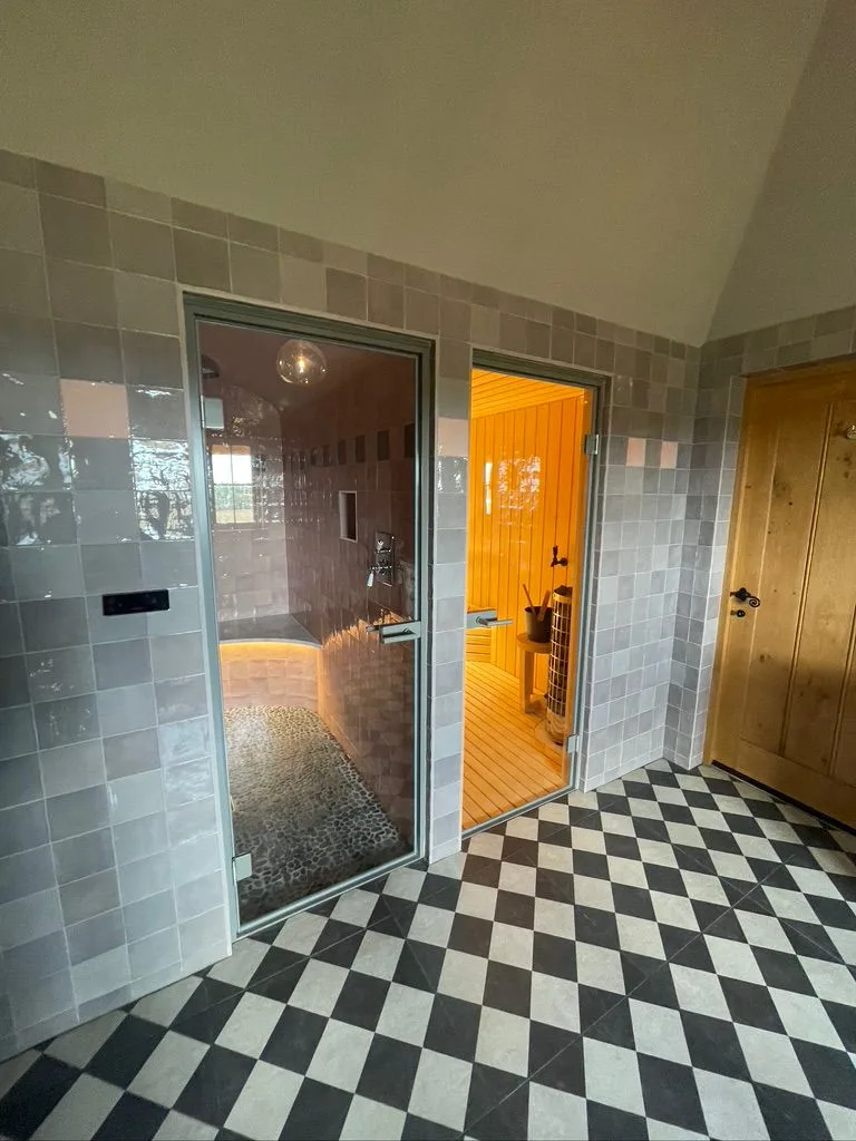 Sauna Glass Door Cambridgeshire