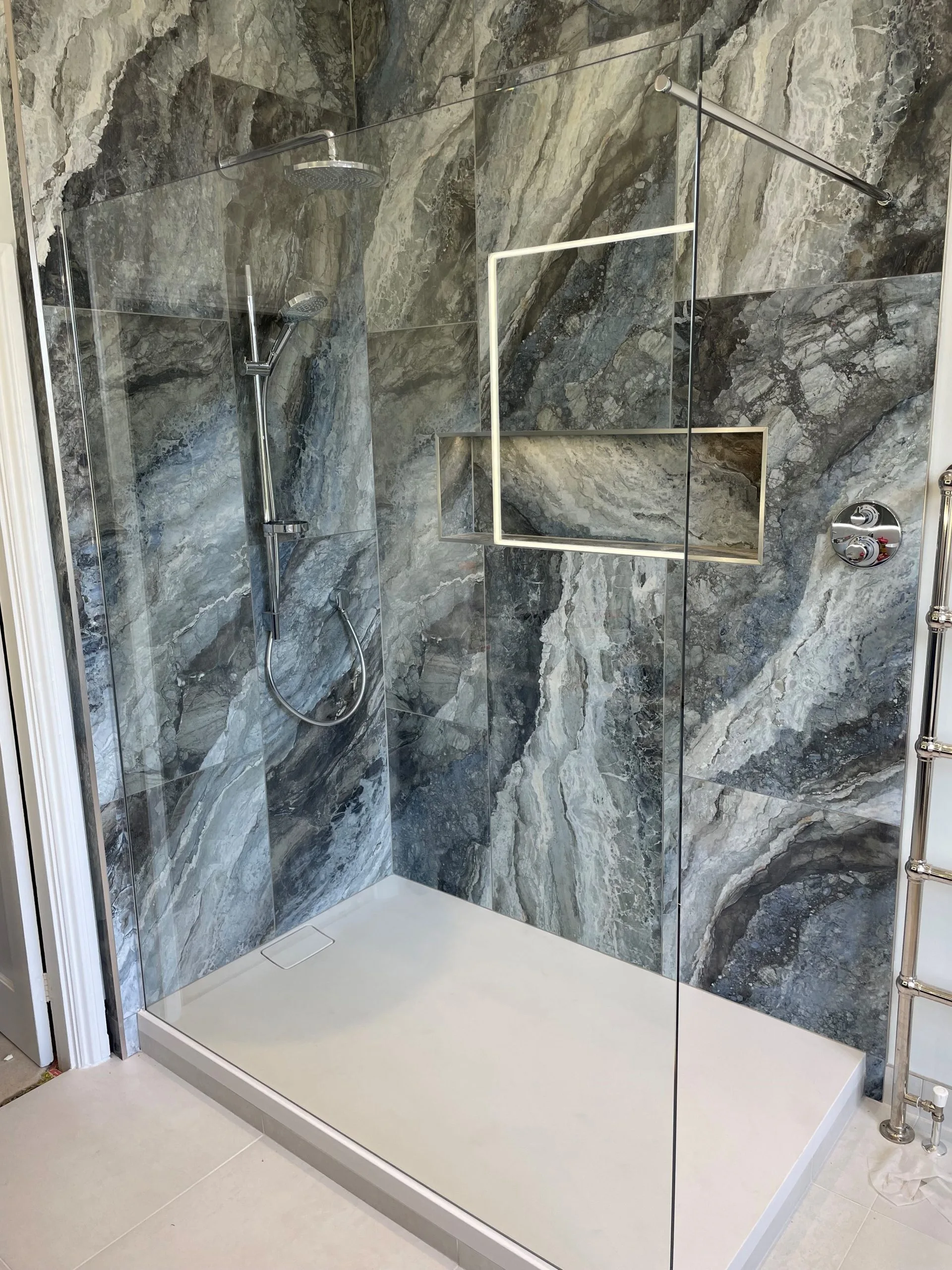 Fixed Glass Shower Screen Cambridgeshire