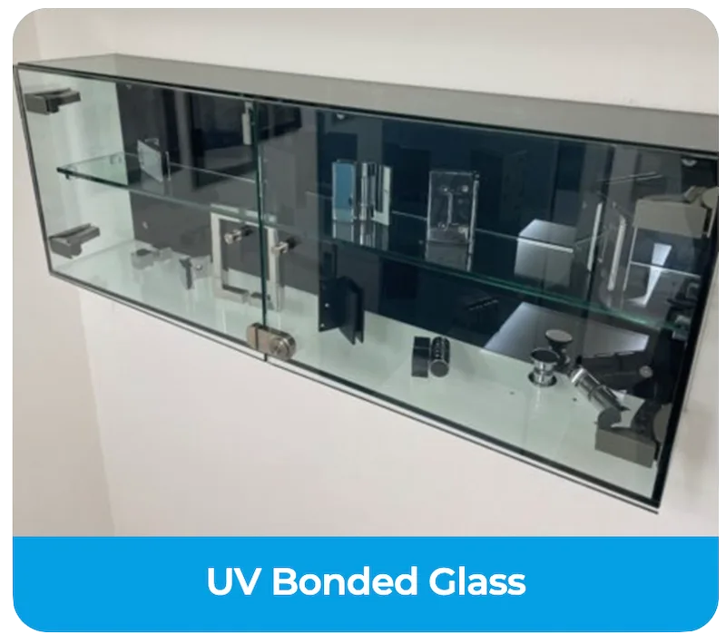 UV Bonded Glass