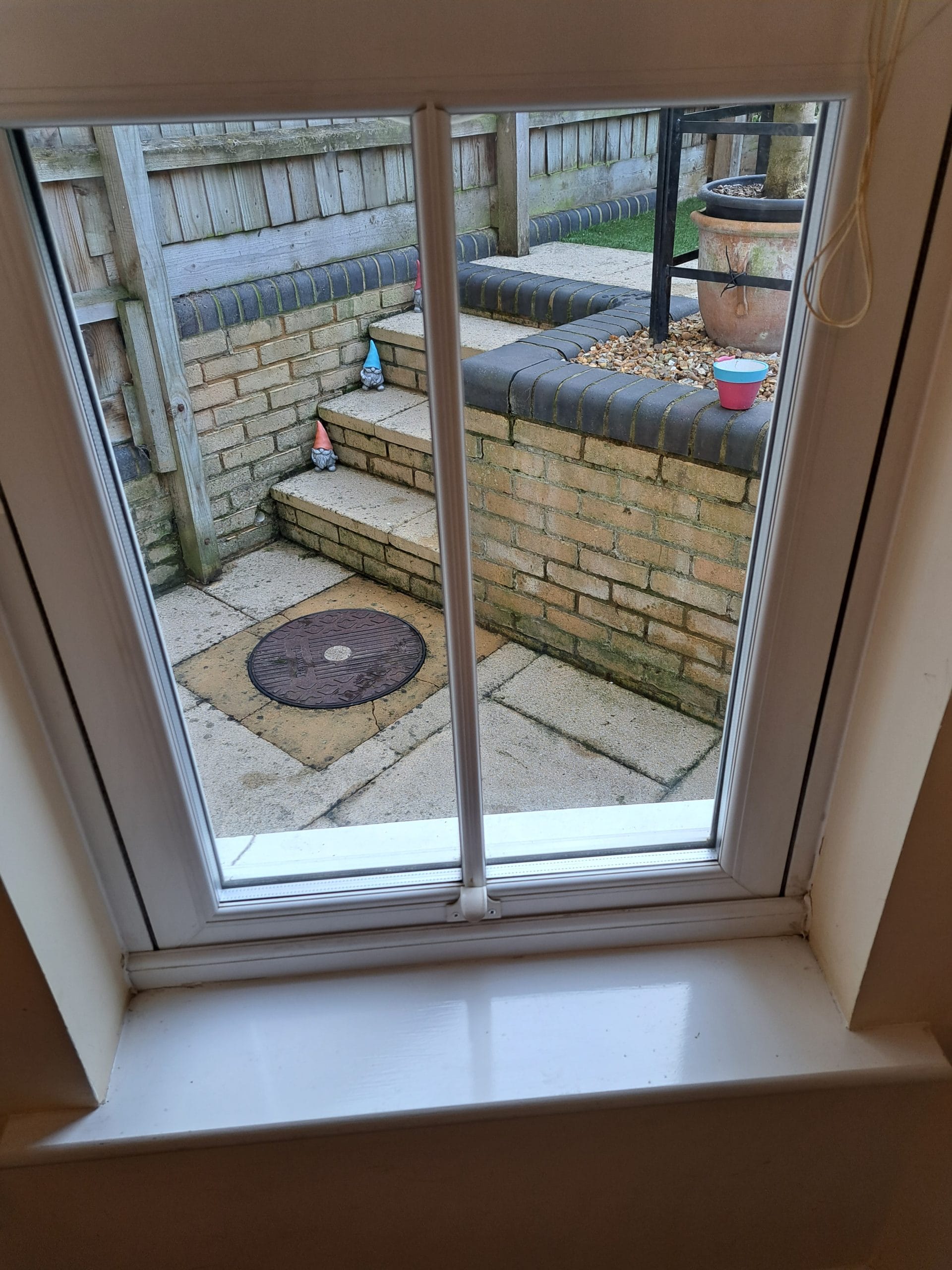 Before Cat Flap