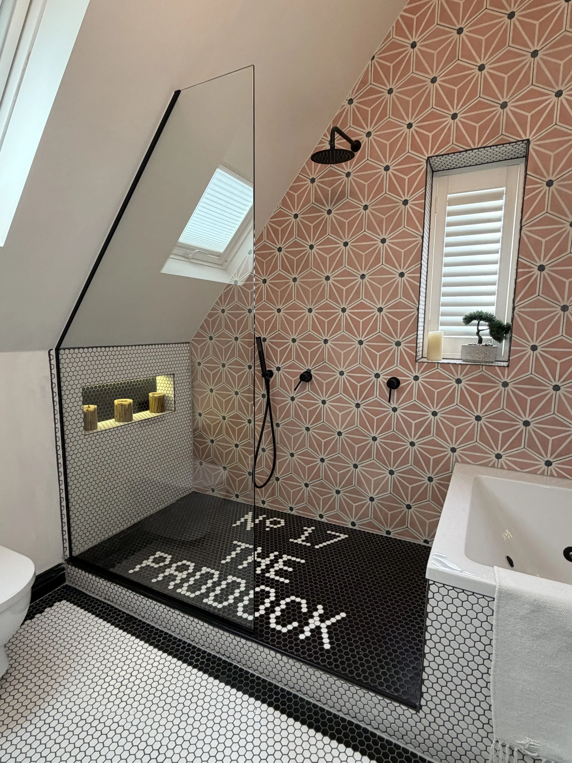 Bespoke Glass shower screen Newmarket